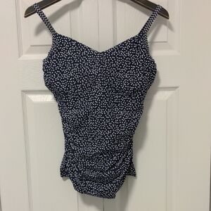 Azura Polka Dot Tankini Top
